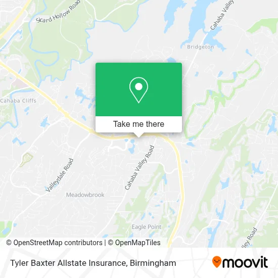Tyler Baxter Allstate Insurance map