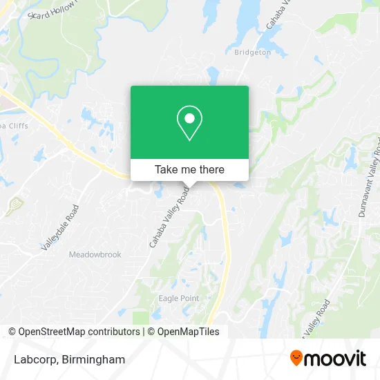 Labcorp map