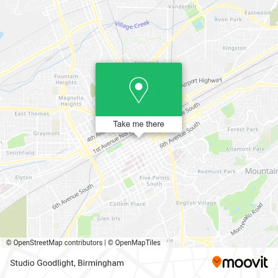 Studio Goodlight map