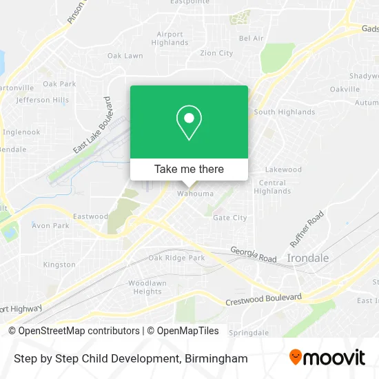 Step by Step Child Development map