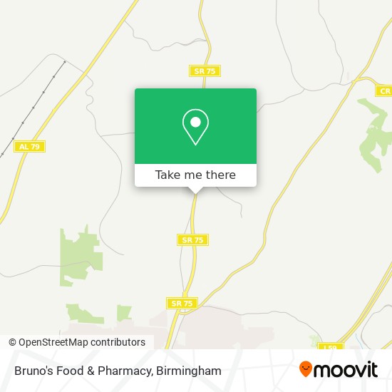 Bruno's Food & Pharmacy map
