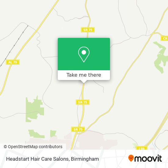 Headstart Hair Care Salons map