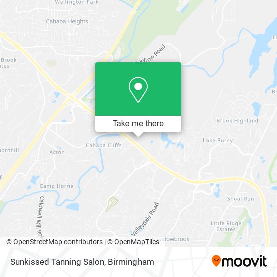 Sunkissed Tanning Salon map