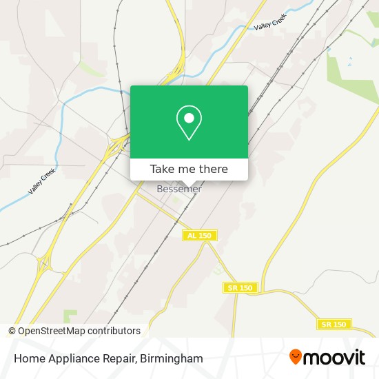 Home Appliance Repair map