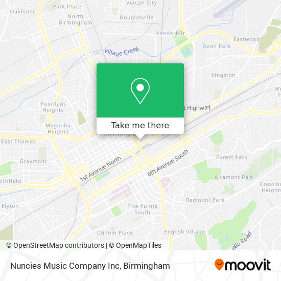 Nuncies Music Company Inc map