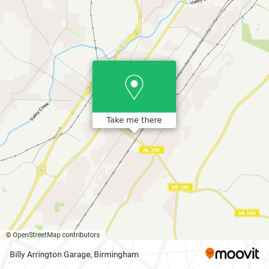 Billy Arrington Garage map