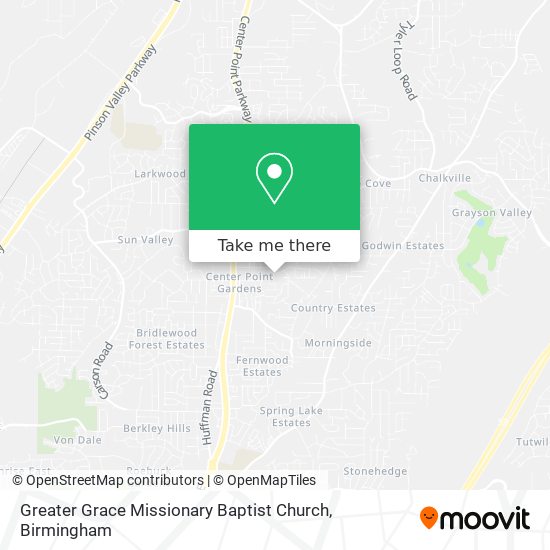 Mapa de Greater Grace Missionary Baptist Church