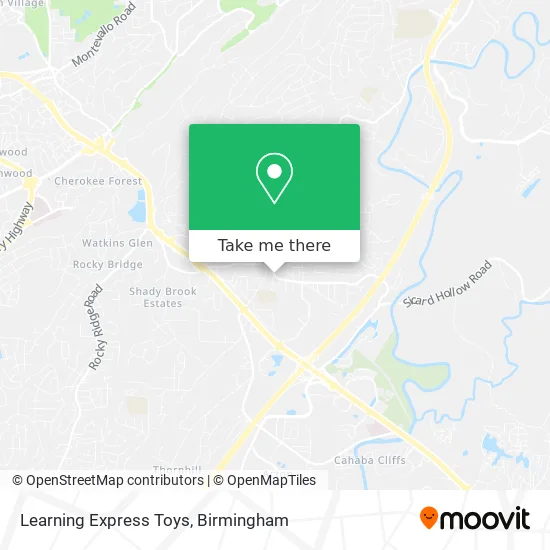 Learning Express Toys map