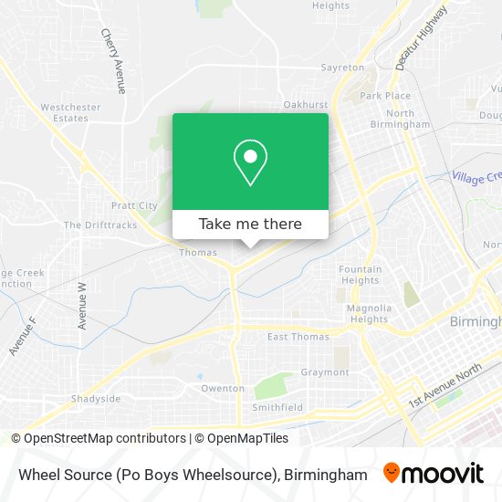 Wheel Source (Po Boys Wheelsource) map