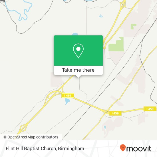 Mapa de Flint Hill Baptist Church