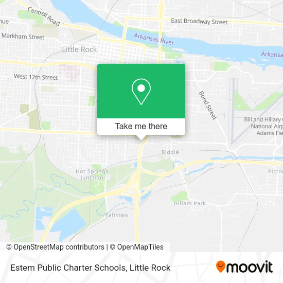 Estem Public Charter Schools map