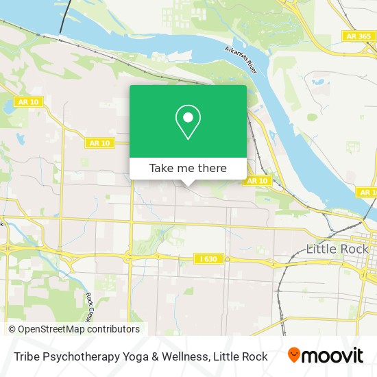 Tribe Psychotherapy Yoga & Wellness map