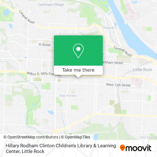 Hillary Rodham Clinton Children's Library & Learning Center map