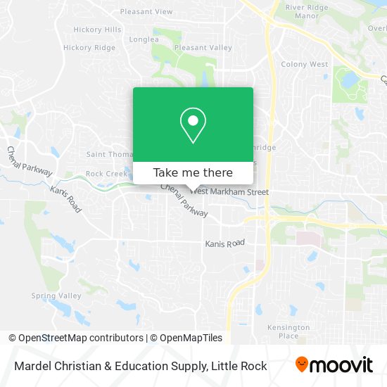 Mapa de Mardel Christian & Education Supply