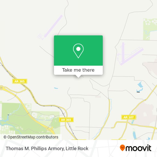 Thomas M. Phillips Armory map