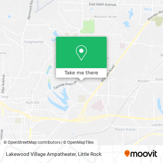 Lakewood Village Ampatheater map