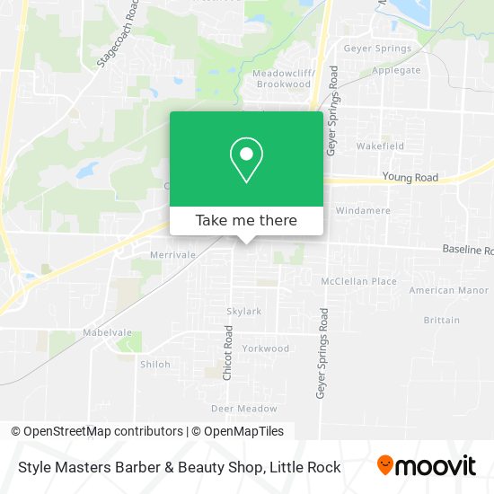 Style Masters Barber & Beauty Shop map