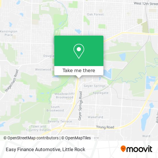 Easy Finance Automotive map