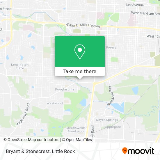 Mapa de Bryant & Stonecrest