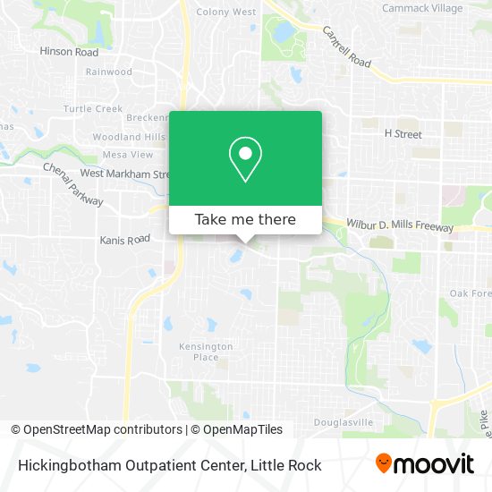 Hickingbotham Outpatient Center map
