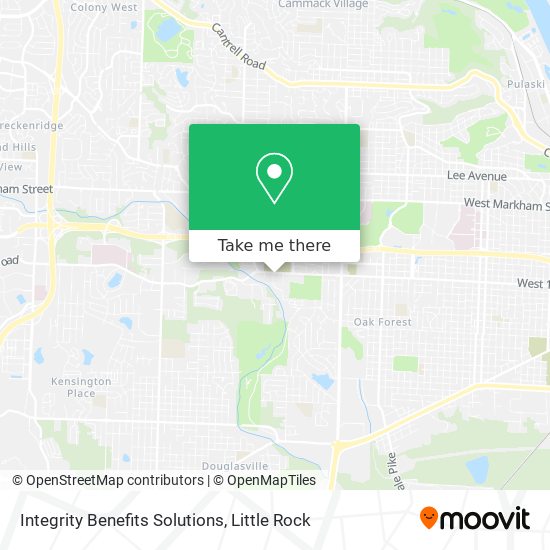 Integrity Benefits Solutions map