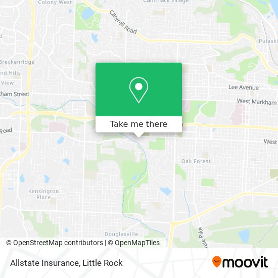 Allstate Insurance map