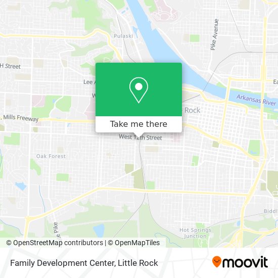 Family Development Center map