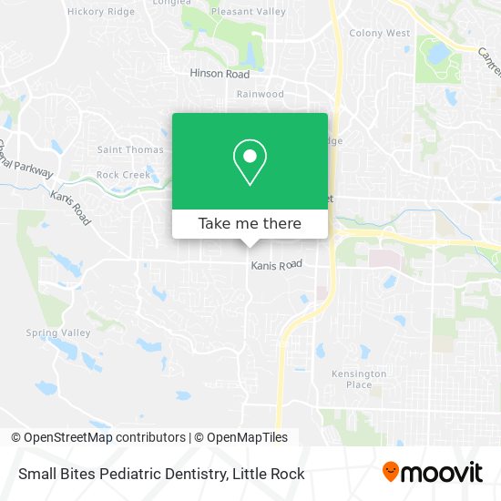 Small Bites Pediatric Dentistry map
