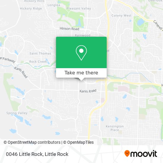 0046 Little Rock map