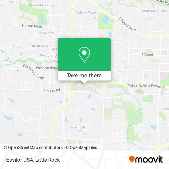 Essilor USA map