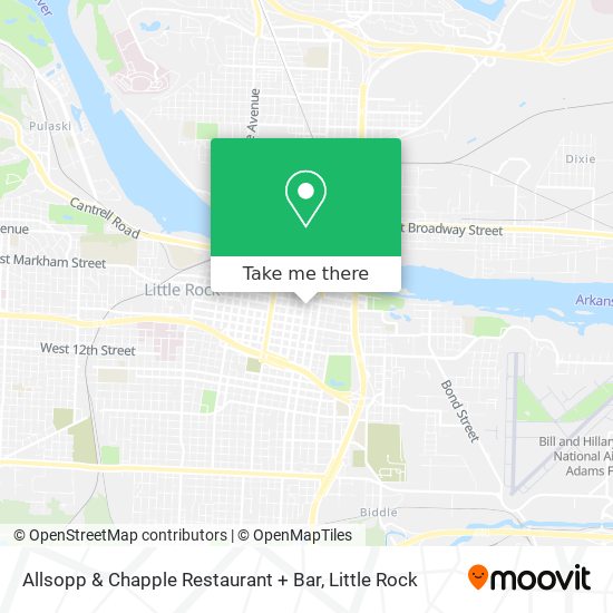 Allsopp & Chapple Restaurant + Bar map