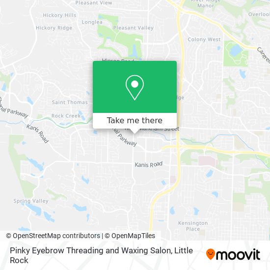 Pinky Eyebrow Threading and Waxing Salon map