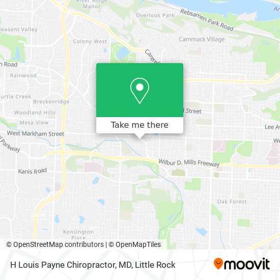 Mapa de H Louis Payne Chiropractor, MD