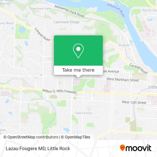 Lazau Fougere MD map
