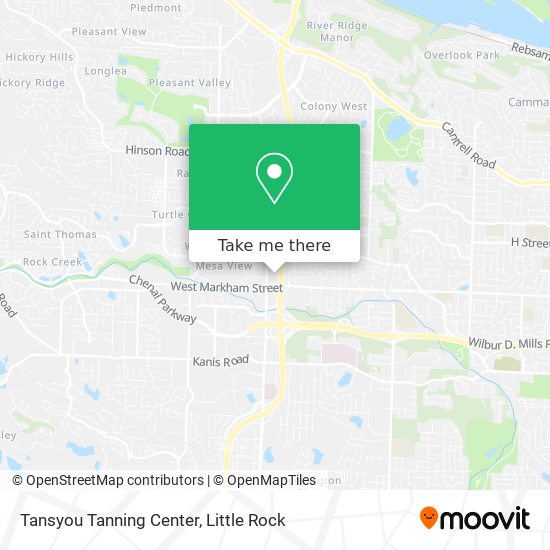 Tansyou Tanning Center map
