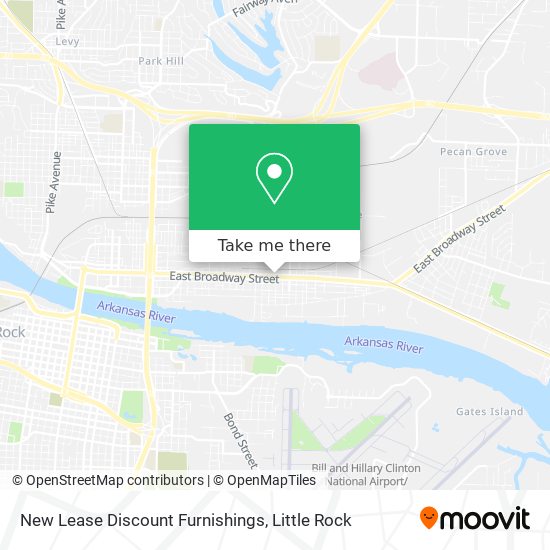 New Lease Discount Furnishings map