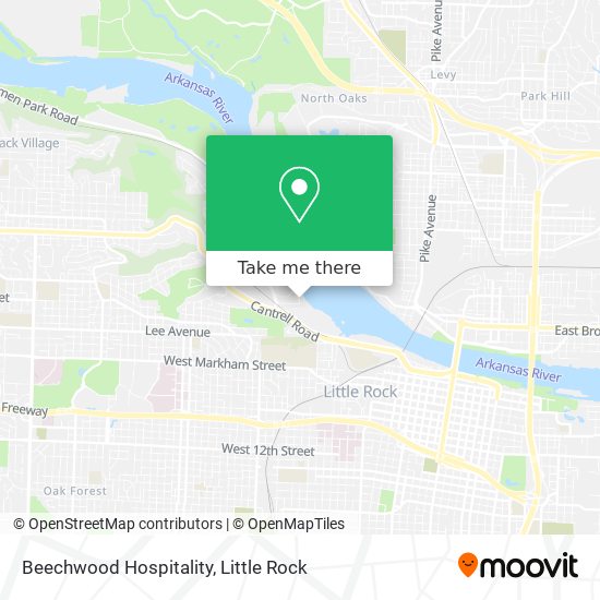 Beechwood Hospitality map