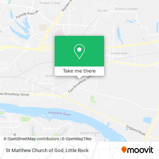 St Matthew Church of God map