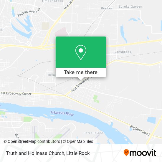 Mapa de Truth and Holiness Church