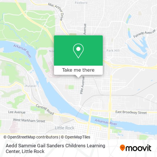 Aedd Sammie Gail Sanders Childrens Learning Center map