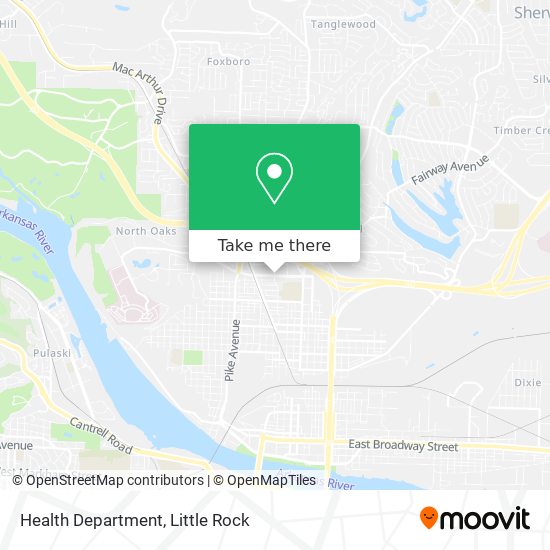 Mapa de Health Department