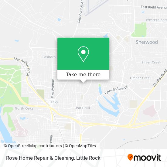 Rose Home Repair & Cleaning map