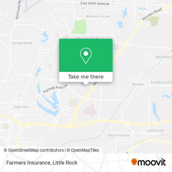 Farmers Insurance map