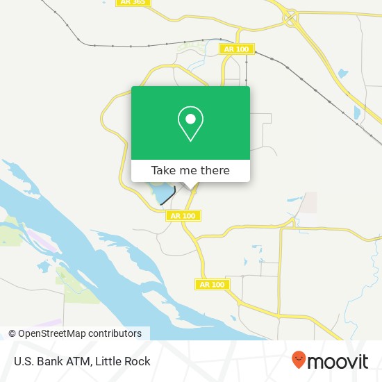 U.S. Bank ATM map