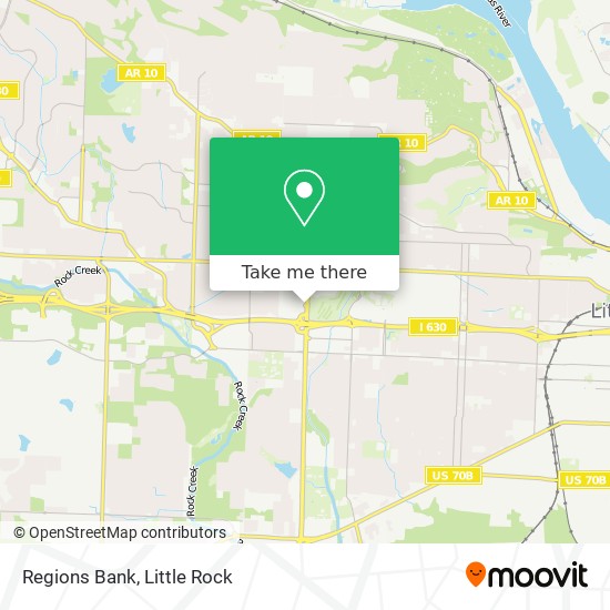 Regions Bank map