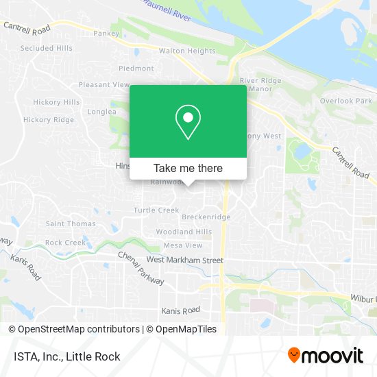 Mapa de ISTA, Inc.
