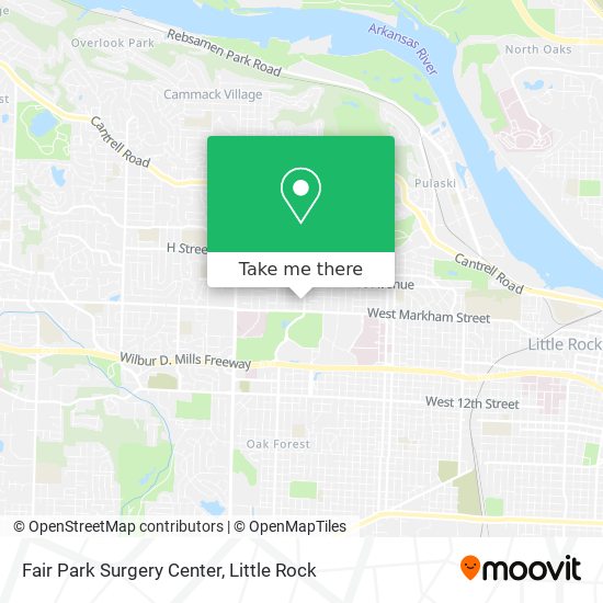 Fair Park Surgery Center map