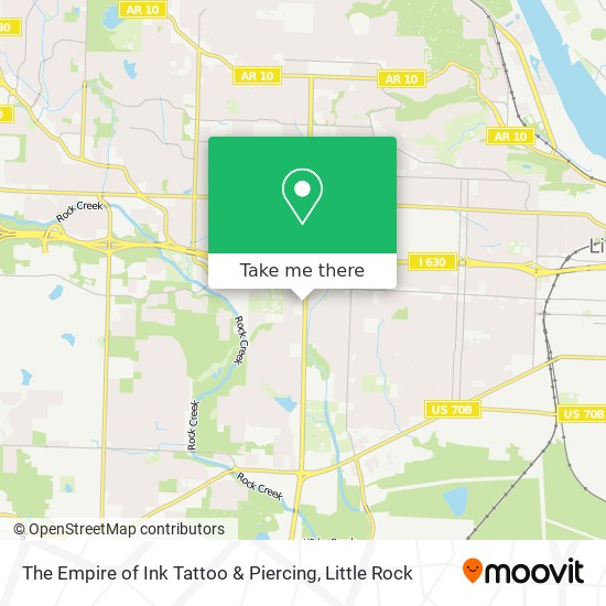 The Empire of Ink Tattoo & Piercing map