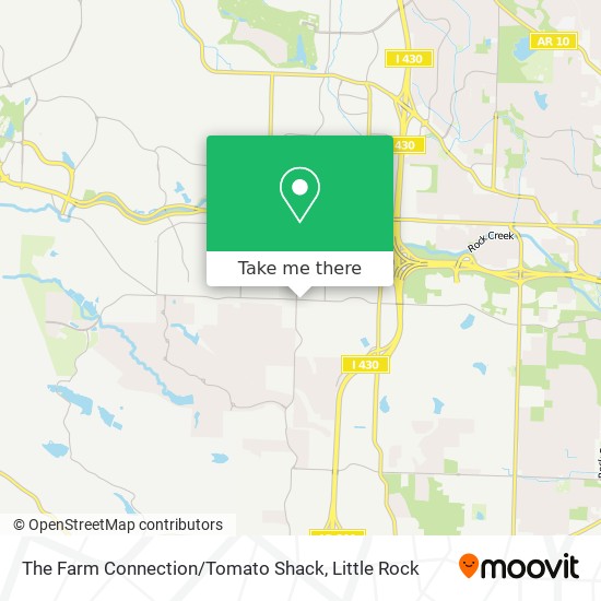 Mapa de The Farm Connection / Tomato Shack