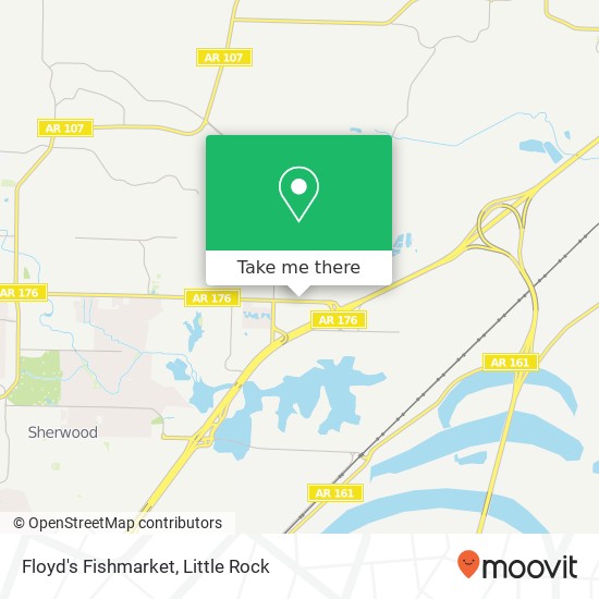 Floyd's Fishmarket map